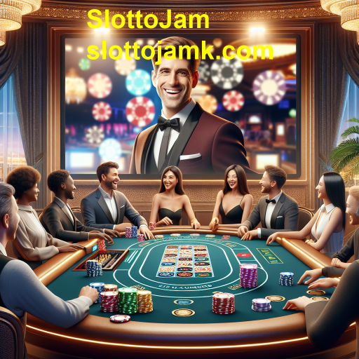 A Experiência Imersiva dos Jogos Ao Vivo no SlottoJam